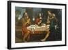 Supper at Emmaus-Giovanni Francesco Barbieri-Framed Giclee Print