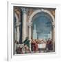 Supper in the House of Levi, 1573-Paolo Veronese-Framed Giclee Print