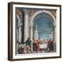 Supper in the House of Levi, 1573-Paolo Veronese-Framed Giclee Print