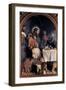 Supper in the House of the Pharisee-Moretto da Brescia-Framed Art Print