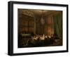 Supper of Prince De Conti at the Temple, 1766-Michel Barthélemy Ollivier-Framed Giclee Print