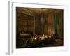 Supper of Prince De Conti at the Temple, 1766-Michel Barthélemy Ollivier-Framed Giclee Print