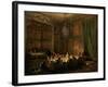 Supper of Prince De Conti at the Temple, 1766-Michel Barthélemy Ollivier-Framed Giclee Print