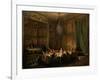 Supper of Prince De Conti at the Temple, 1766-Michel Barthélemy Ollivier-Framed Giclee Print