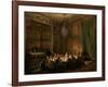 Supper of Prince De Conti at the Temple, 1766-Michel Barthélemy Ollivier-Framed Giclee Print