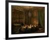 Supper of Prince De Conti at the Temple, 1766-Michel Barthélemy Ollivier-Framed Giclee Print