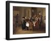 Supper of the Philosophers, 1773-Jean Huber-Framed Giclee Print