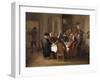 Supper of the Philosophers, 1773-Jean Huber-Framed Giclee Print