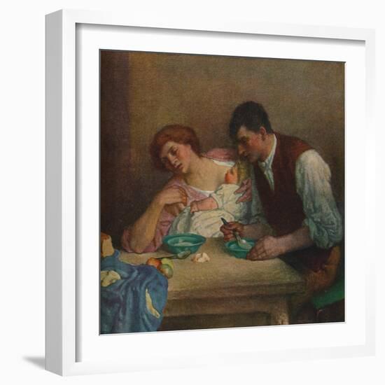 Supper Time, 1905, (1906)-William Strang-Framed Giclee Print