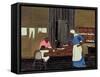 Supper Time, C.1940 (Oil on Panel)-Horace Pippin-Framed Stretched Canvas