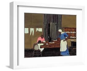 Supper Time, C.1940 (Oil on Panel)-Horace Pippin-Framed Giclee Print