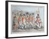 Supplementary Militia Turning Out for Twenty Days Amusement-James Gillray-Framed Giclee Print