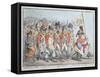 Supplementary Militia Turning Out for Twenty Days Amusement-James Gillray-Framed Stretched Canvas