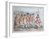 Supplementary Militia Turning Out for Twenty Days Amusement-James Gillray-Framed Giclee Print