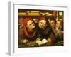 Suppliant Peasants in the Office of Two Tax Collectors-Quentin Metsys-Framed Giclee Print