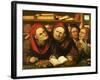 Suppliant Peasants in the Office of Two Tax Collectors-Quentin Metsys-Framed Giclee Print