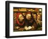 Suppliant Peasants in the Office of Two Tax Collectors-Quentin Metsys-Framed Giclee Print