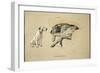 Supplication, 1930, 1st Edition of Sleeping Partners-Cecil Aldin-Framed Giclee Print