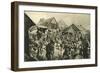 Supplies in a Back Area Station in Russian Poland-Felix Schwormstadt-Framed Giclee Print