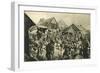 Supplies in a Back Area Station in Russian Poland-Felix Schwormstadt-Framed Giclee Print