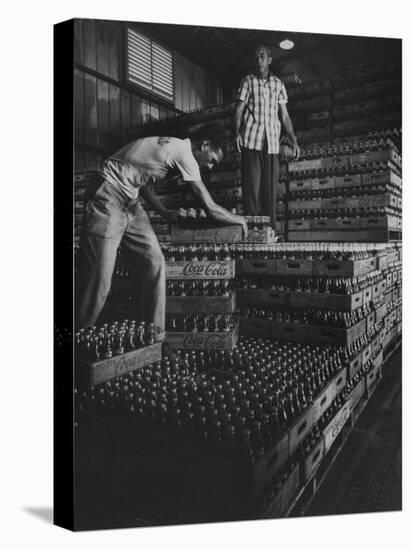 Supply of Coca Cola at Guantanamo Naval Base-null-Stretched Canvas