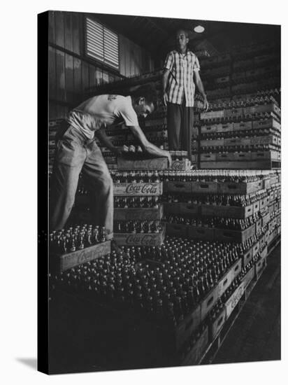 Supply of Coca Cola at Guantanamo Naval Base-null-Stretched Canvas