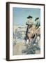 Supply Wagons, 1905-Newell Convers Wyeth-Framed Giclee Print