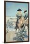 Supply Wagons, 1905-Newell Convers Wyeth-Framed Giclee Print