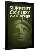 Support Occupy Wall Street Poster-null-Framed Poster