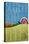 Support Small Farms Poster-null-Stretched Canvas