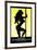 Support the Performing Arts Stripper-null-Framed Art Print