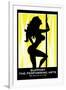 Support the Performing Arts Stripper-null-Framed Art Print