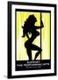 Support the Performing Arts Stripper-null-Framed Art Print