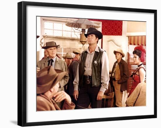 Support Your Local Sheriff, James Garner, 1969-null-Framed Photo