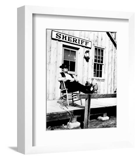Support Your Local Sheriff!--Framed Photo