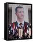 Supporters at a Rally in Downtown Damascus Endorsing President Bashar Al-Assad-Julian Love-Framed Stretched Canvas