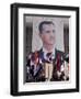 Supporters at a Rally in Downtown Damascus Endorsing President Bashar Al-Assad-Julian Love-Framed Photographic Print