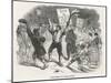 Supporters of the Irish Mp Daniel O'Connell Celebrate His Acquittal and Release from Prison-null-Mounted Art Print