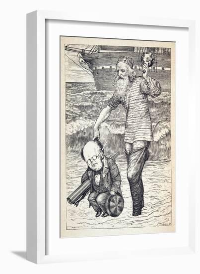 Supporting Each Man on the Top of the Tide'-Henry Holiday-Framed Giclee Print