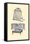 Supports for Tubes and Equipment-Jules Porges-Framed Stretched Canvas
