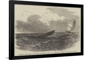 Supposed Appearance of the Great Sea-Serpent, from HMS Plumper-null-Framed Giclee Print