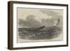 Supposed Appearance of the Great Sea-Serpent, from HMS Plumper-null-Framed Giclee Print