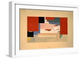 Suprematism, 1919-Kasimir Malevich-Framed Giclee Print