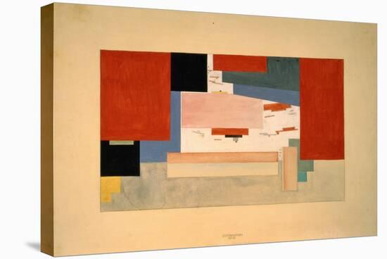 Suprematism, 1919-Kasimir Malevich-Stretched Canvas