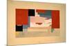Suprematism, 1919-Kasimir Malevich-Mounted Giclee Print