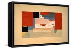 Suprematism, 1919-Kasimir Malevich-Framed Stretched Canvas