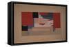 Suprematism, Sketch for a Theatre Curtain-Kasimir Severinovich Malevich-Framed Stretched Canvas