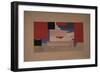 Suprematism, Sketch for a Theatre Curtain-Kasimir Severinovich Malevich-Framed Giclee Print