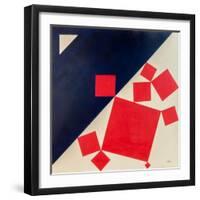 Suprematist Bachus And Ariadne After Titian-Guilherme Pontes-Framed Giclee Print