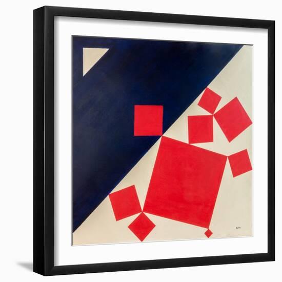 Suprematist Bachus And Ariadne After Titian-Guilherme Pontes-Framed Giclee Print